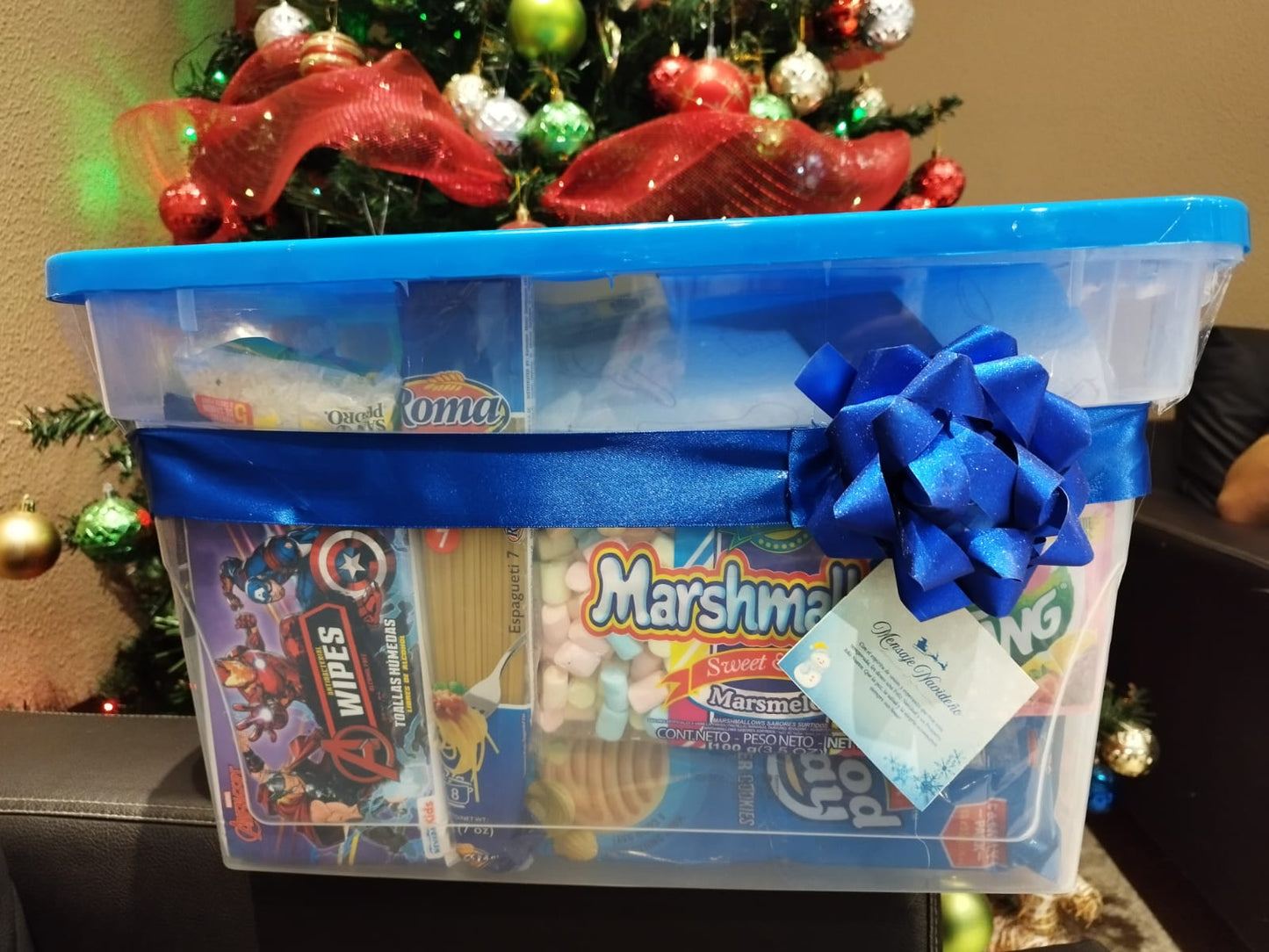 Canasta o Caja Navideña